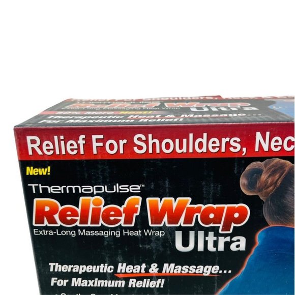 Ontel Thermapulse Relief Wrap Extra-Long Massaging Heat Wrap Ultra - Picture 6 of 9